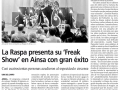 Diario del AltoAragón. 27 de noviembre de 2014.