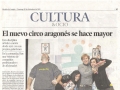 Heraldo de Aragón. 30 de diciembre de 2012.